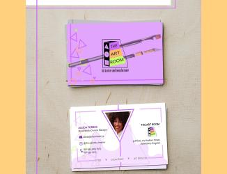 “The Art Room” business cards