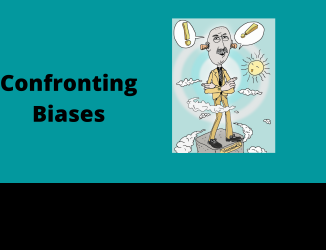 Confronting biases is a spoken word poem done audio on YouTube by the creator
