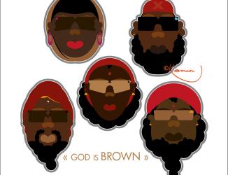 God is BROWN