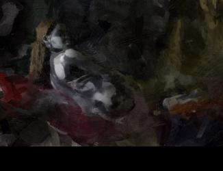 La grande odalisque sur Le divan