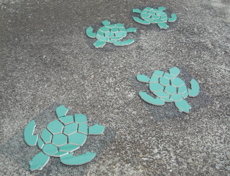 Ceramic machine cut designs