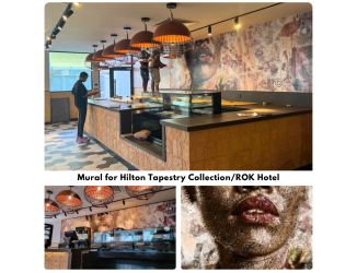 Mural for Hilton Tapestry Collection/ROK Hotel