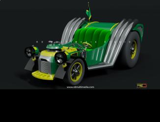3D Modeling; Hero Prop Car