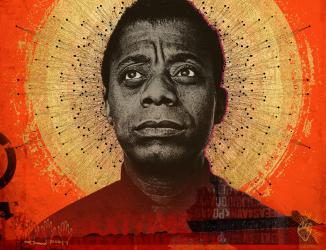 James Baldwin digital illustration