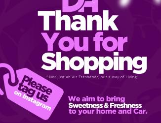 This is a sample of a Thank you Card design